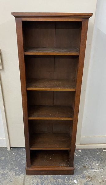 Antique bookcase Before restoration