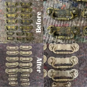 cleaning brass handles