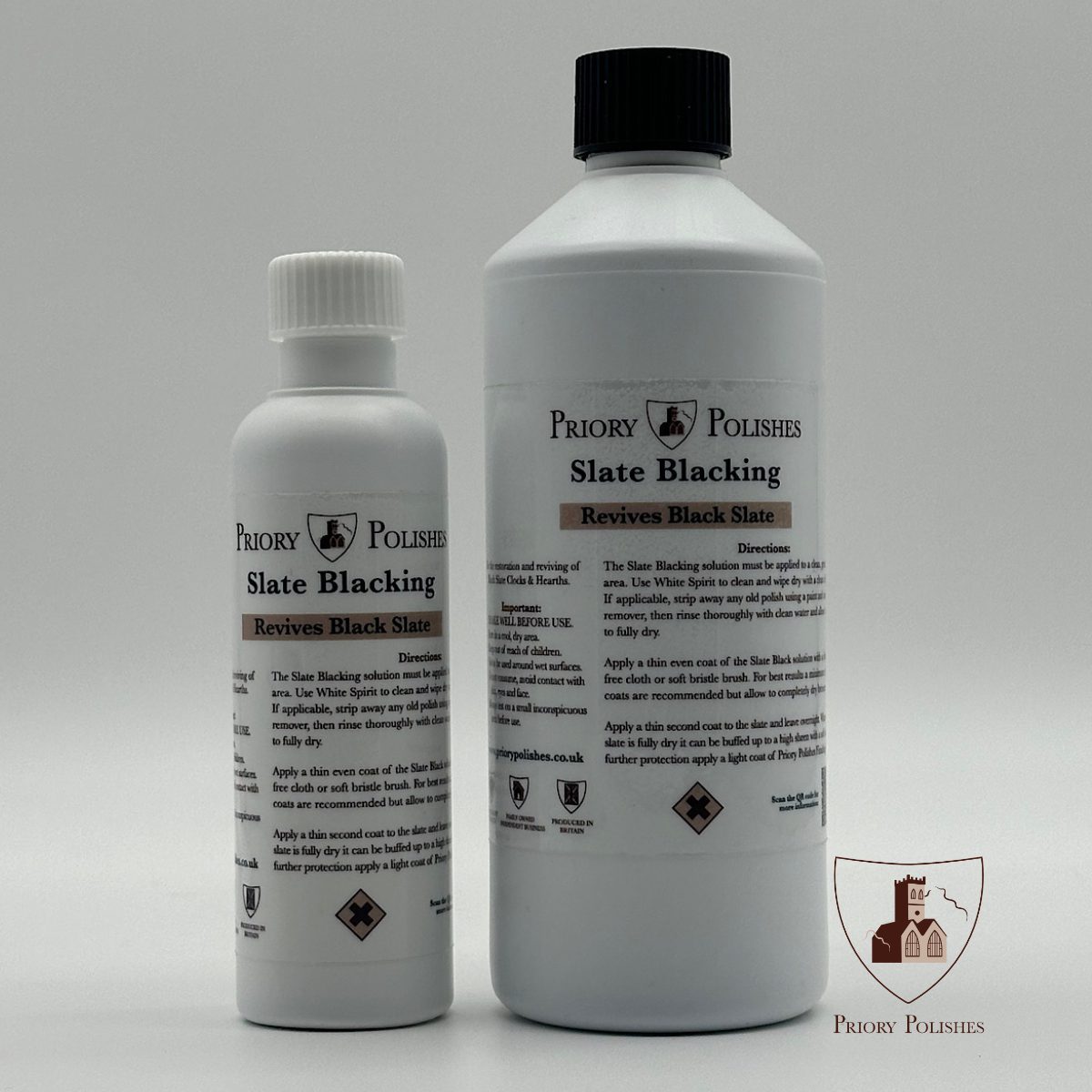 Priory Polishes Slate blacking