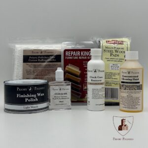 Clock Restoration Kit - Light Woods