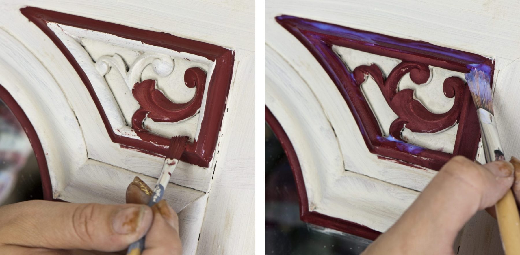 Applying Gold Size