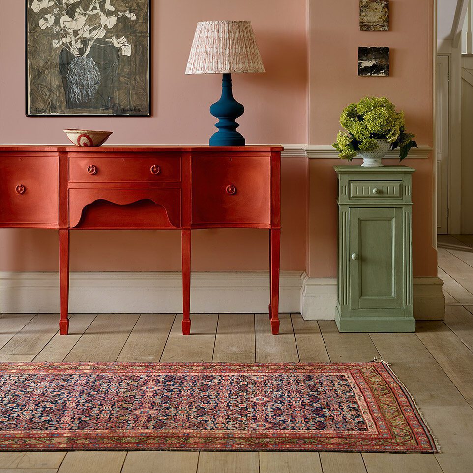 Paprika Red Console Table