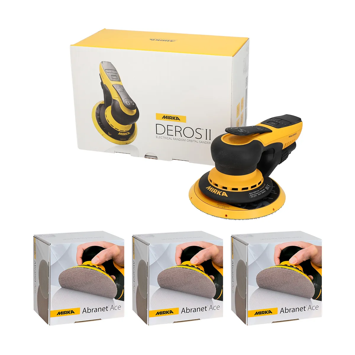 Mirka DEROS II 150mm Wood Kit 230V
