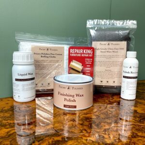 Antique Furniture Polishing Restoration Kit - Light Woods