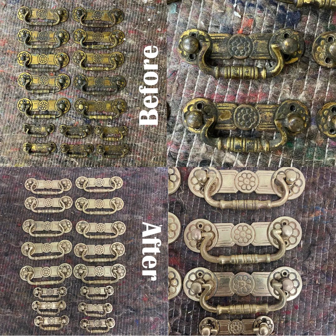 Brass Handles Clock/Brass Cleaning Concentrate