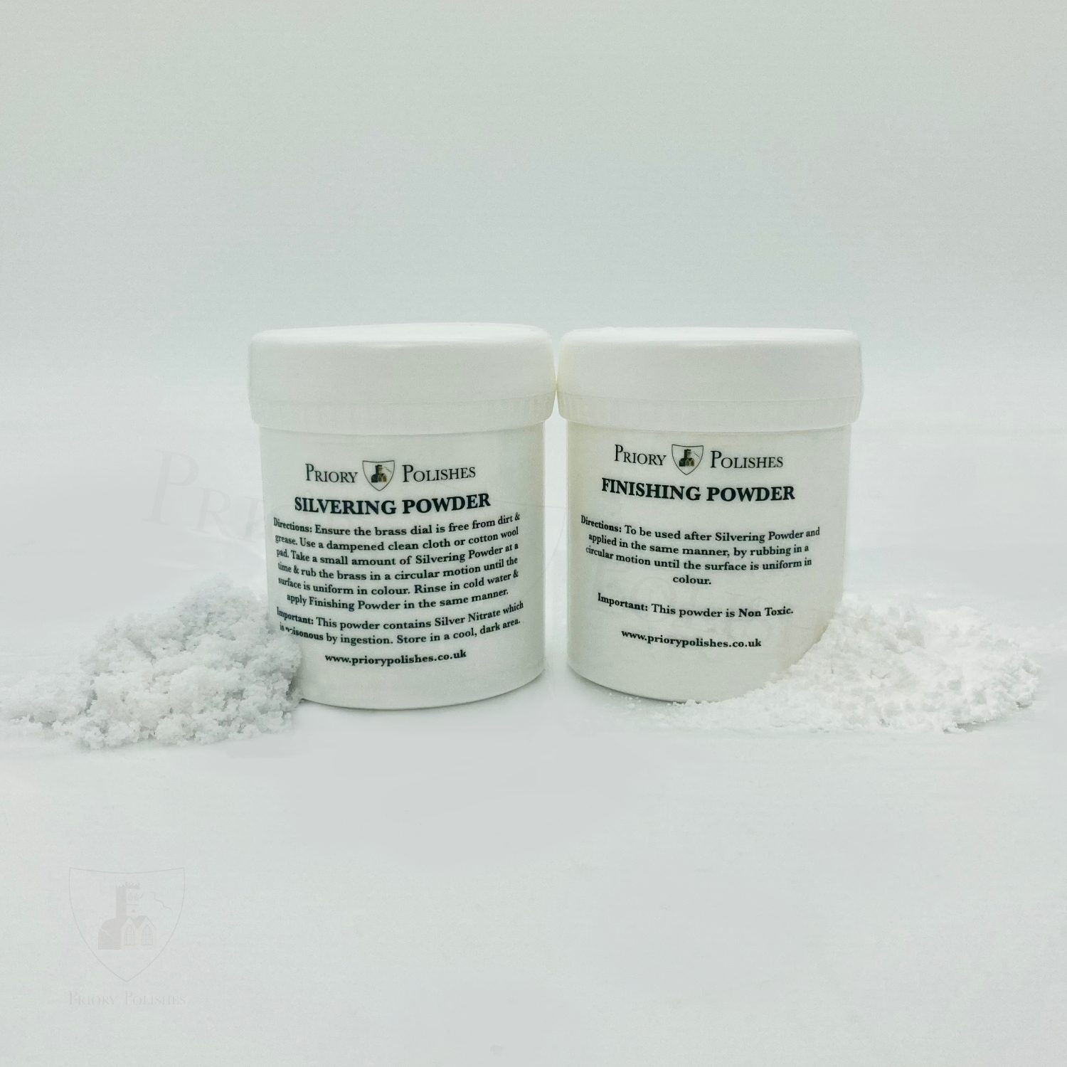 Priory Polishes Silvering & Finishing Powder 50g