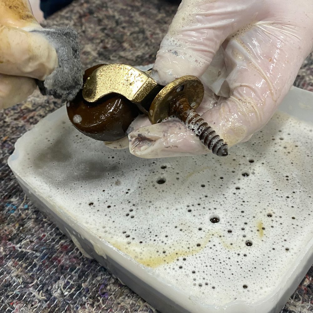 How to Restore and Clean Antique Castors