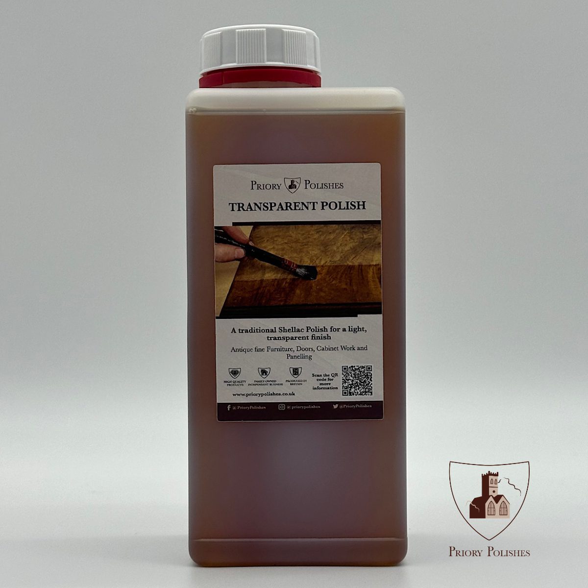 Priory Polishes Shellac Transparent Polish