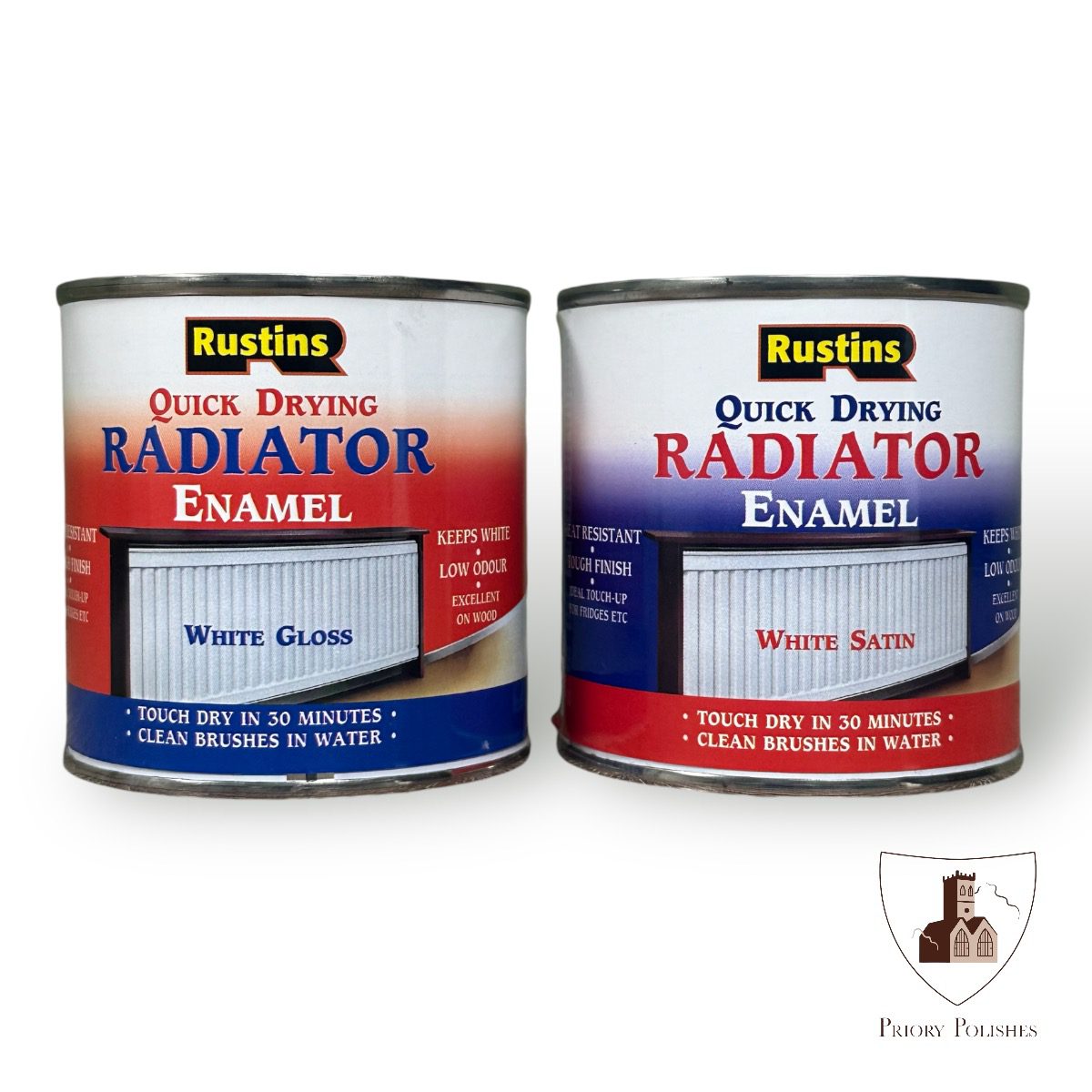 Rustins Quick Dry Radiator Paint