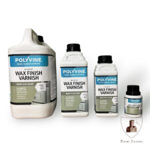 Polyvine Wax Finish Varnish - Dead Flat