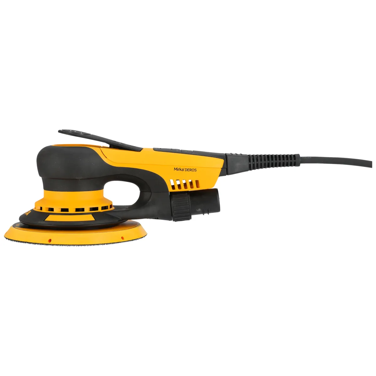 Mirka DEROS II 650 side view of sander